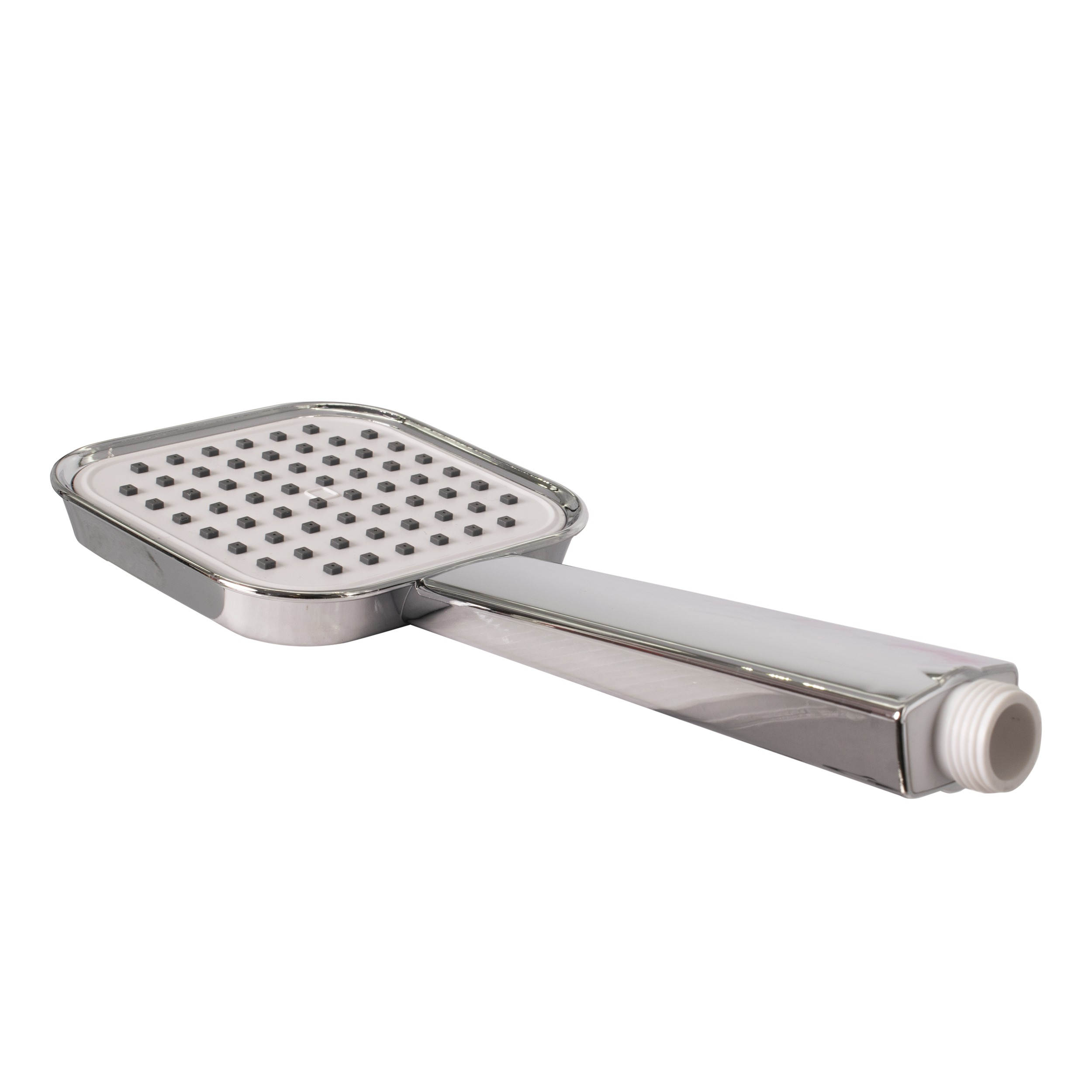 Set 2 Capete De Dus Ploaie, Bath & Shower, Plastic, Argintiu 807427