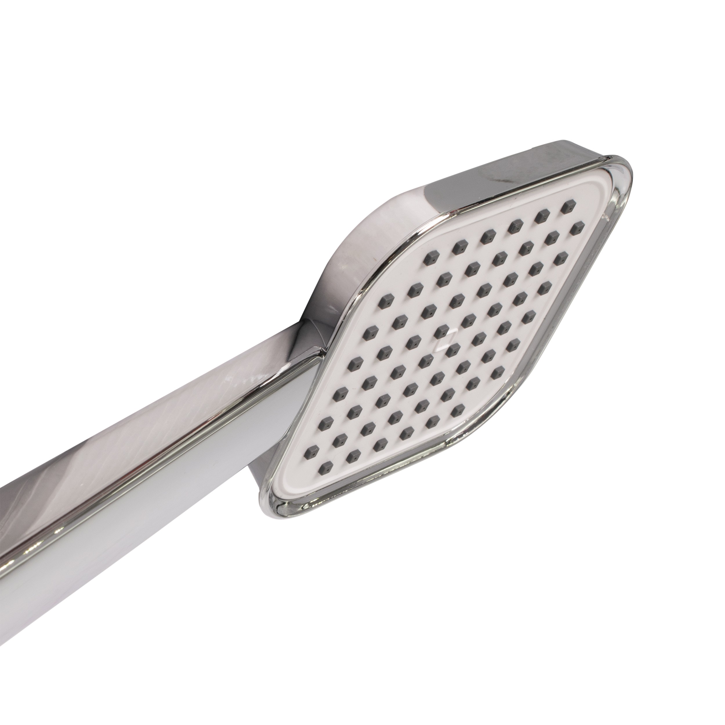 Set 2 Capete De Dus Ploaie, Bath & Shower, Plastic, Argintiu 807427 - imagine 5